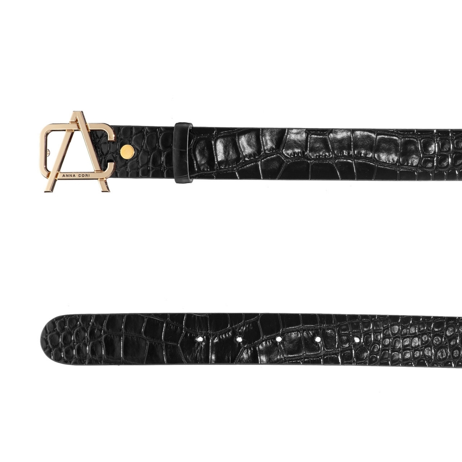 Снимка на CUREA ДАМА 62 КРОКО ЧЕРЕН