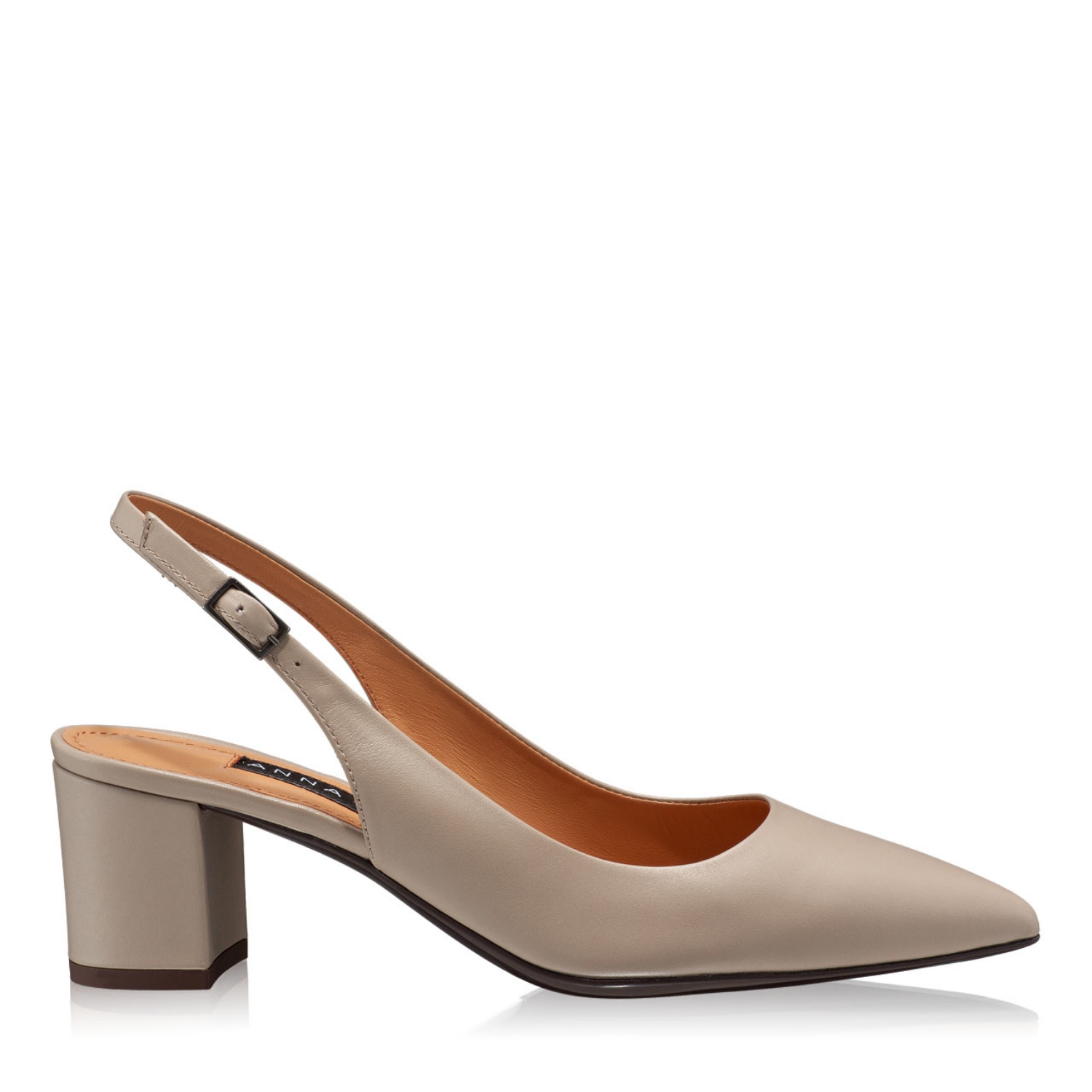 Imagine Pantofi Decupati Damă 5907 Vitello Taupe