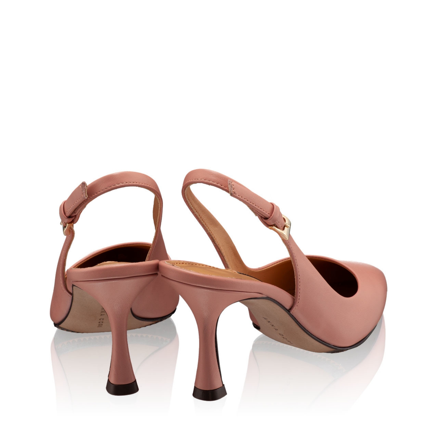 Picture of Mid-heel Slingback Pumps 5728 Vitello Fard