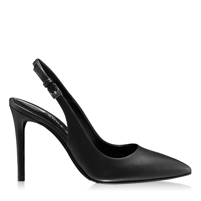 Picture of High-heel Slingback Pumps 4417 Vitello Black