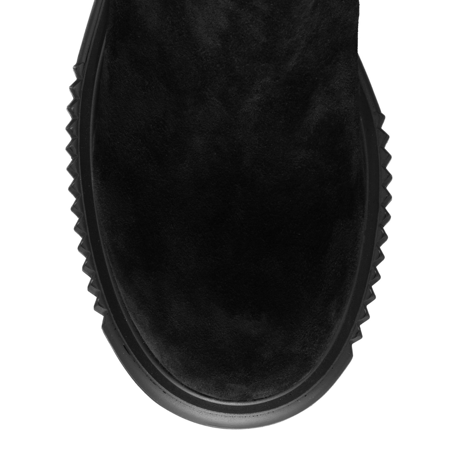 Imagine Ghete Dama 6497 CAMOSCIO+STRETCH NEGRU