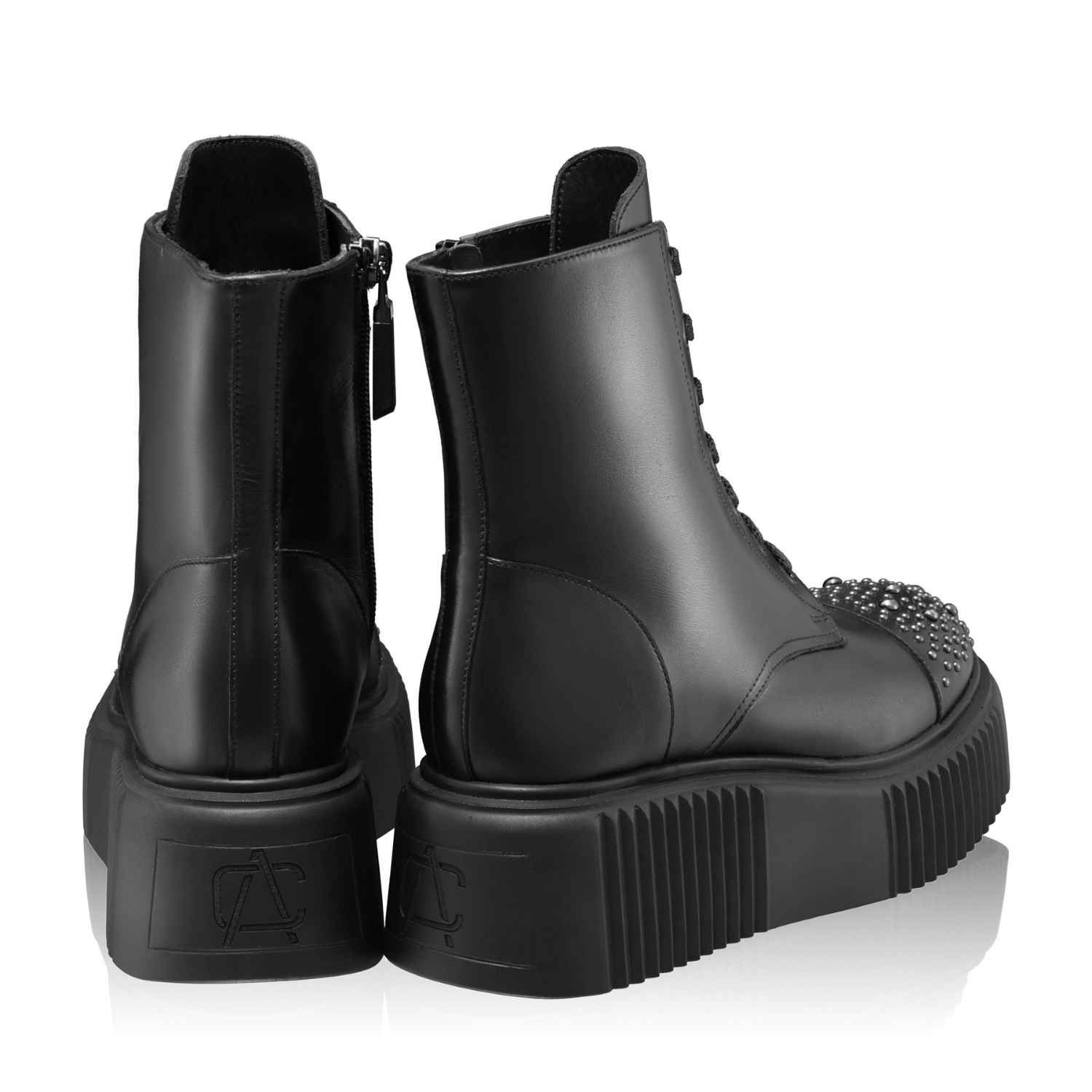 Снимка на Дамски ботуши 7261 Vitello Черни