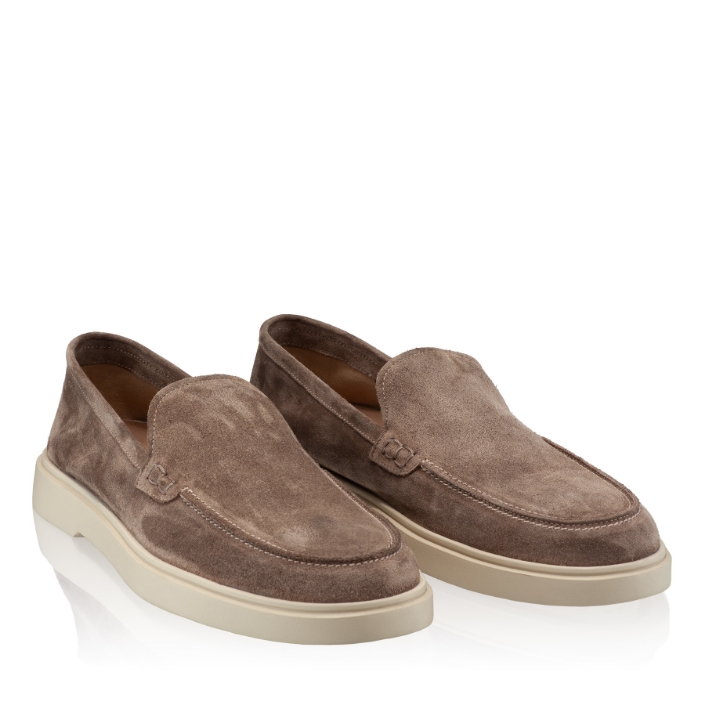 Мъжки Ежедневни Обувки 7362 Crosta Taupe