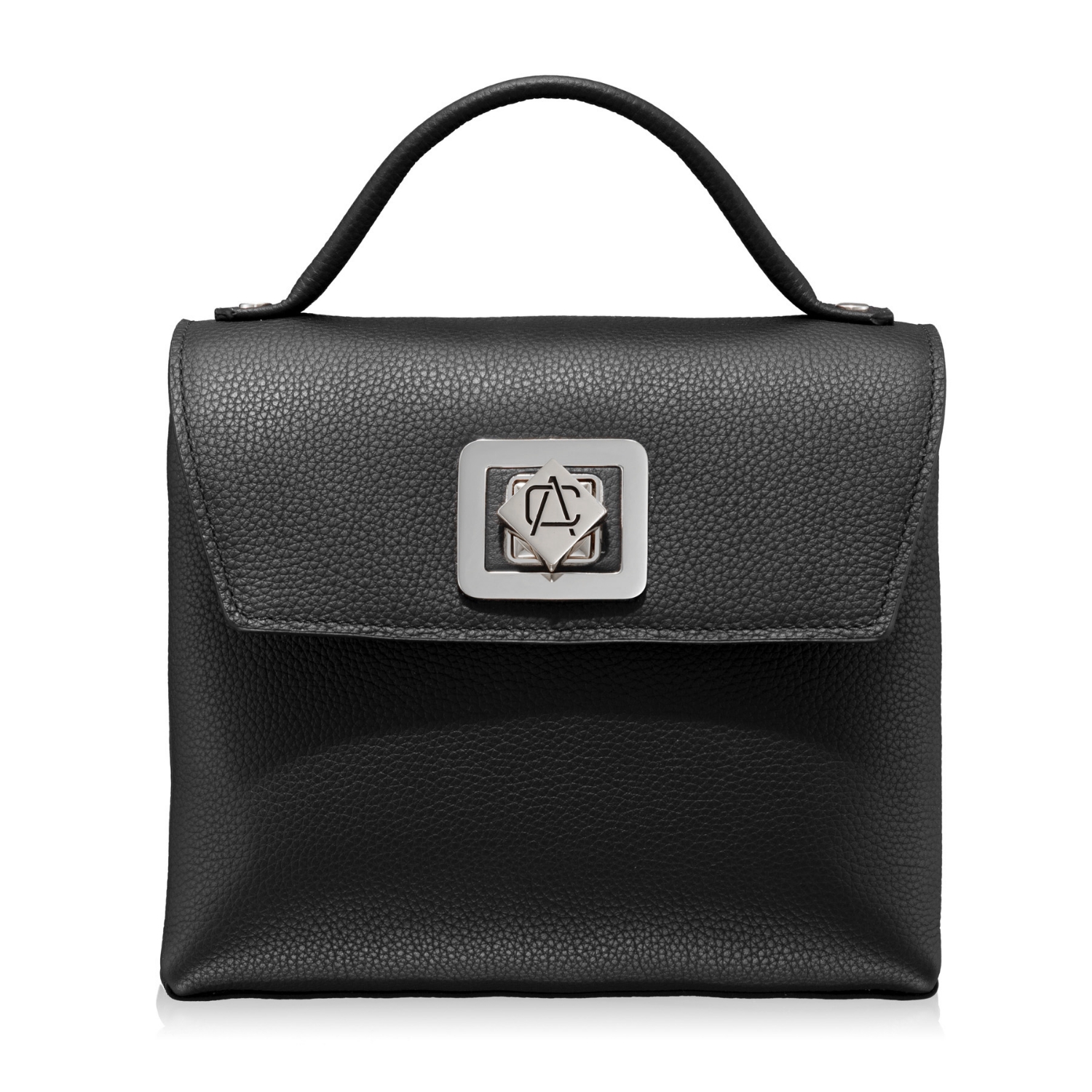 Снимка на Чанта дамска за ръка GENNA 02 BOTTALATO ЧЕРНО