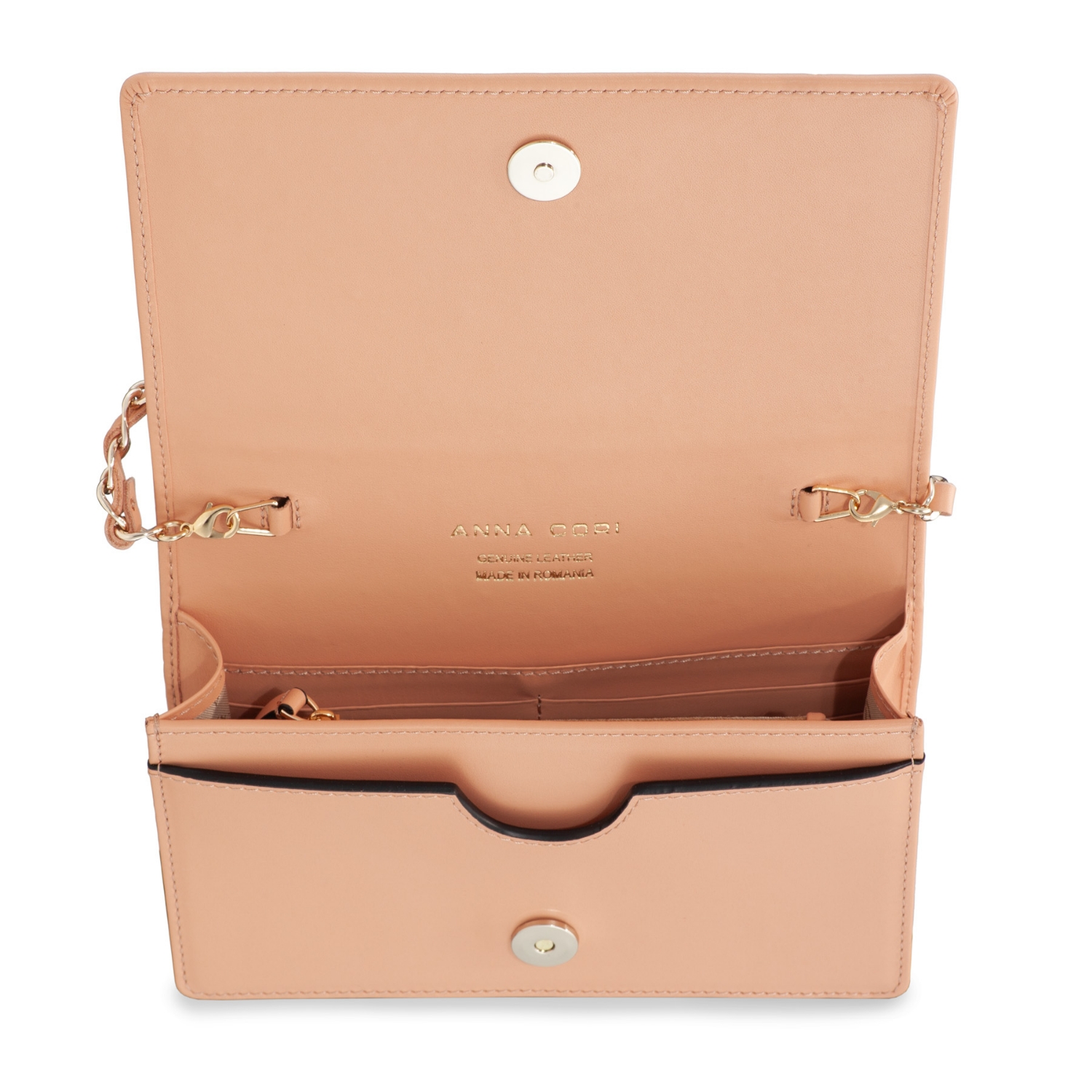 Снимка на Дамска чанта тип плик ARNA 02 VITELLO SALMONE