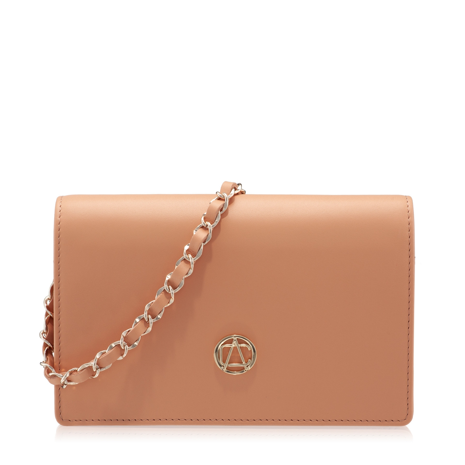 Снимка на Дамска чанта тип плик ARNA 02 VITELLO SALMONE