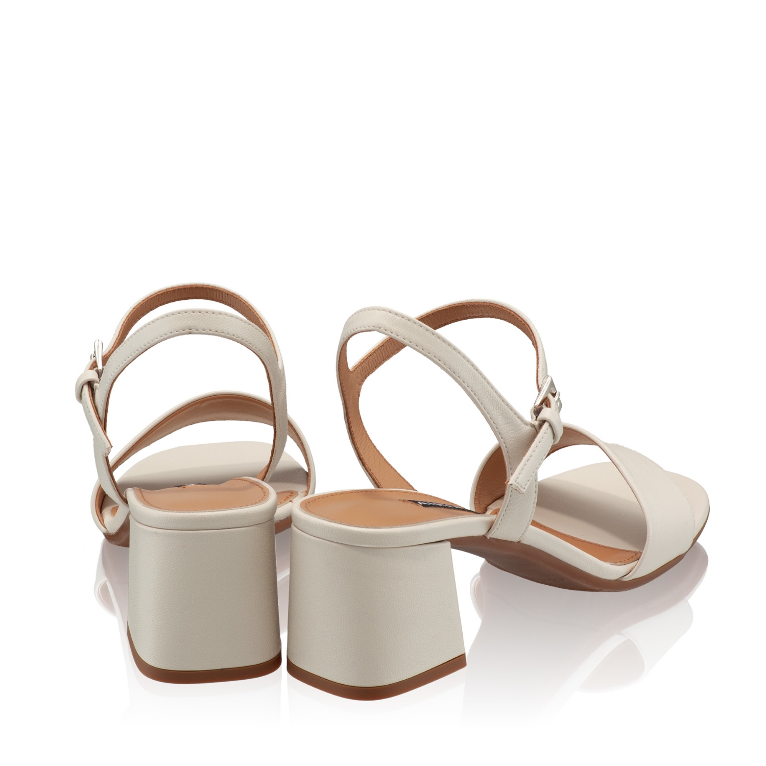 Picture of Mid-heel Sandals 7833 Nappa Panna