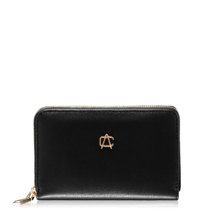 Picture of Women Leather Wallet ARIS VIT STAMP BLACK
