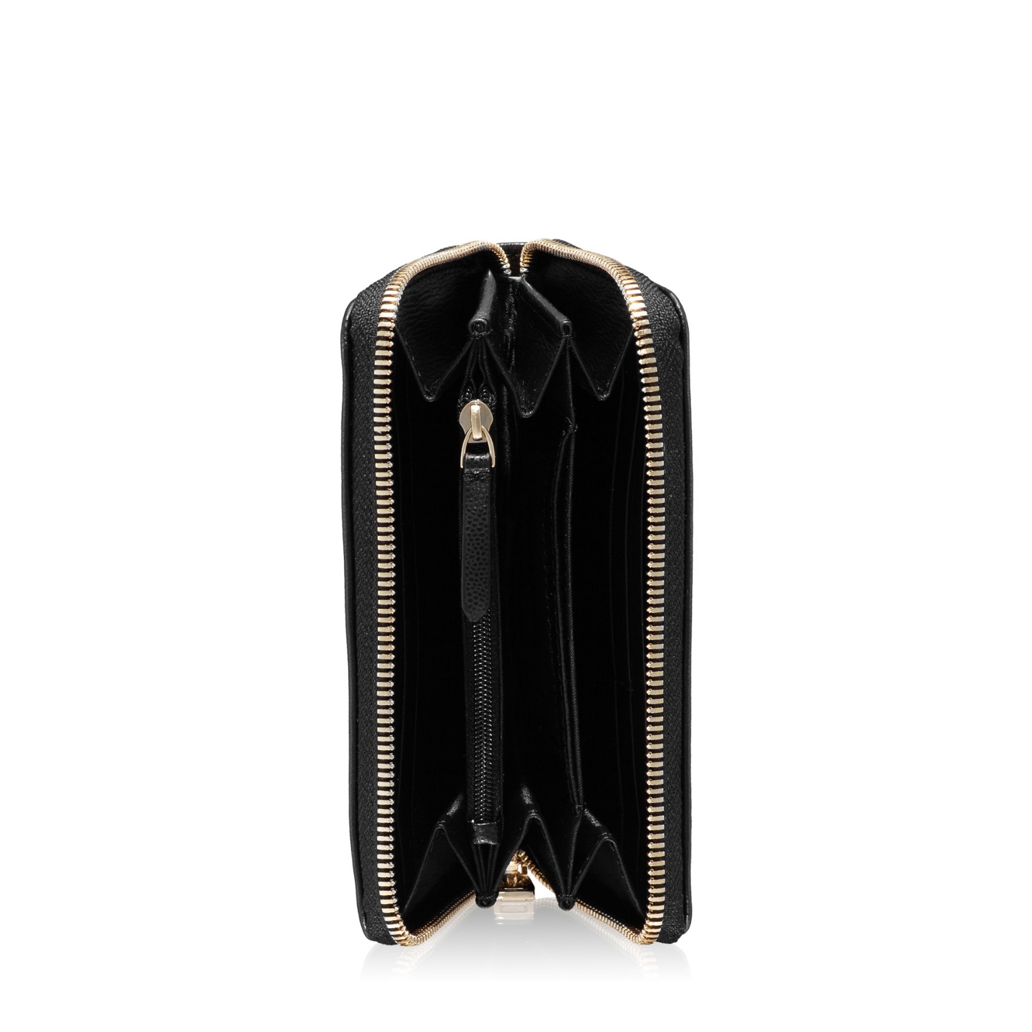 Picture of Women Leather Wallet ARIS VIT STAMP BLACK