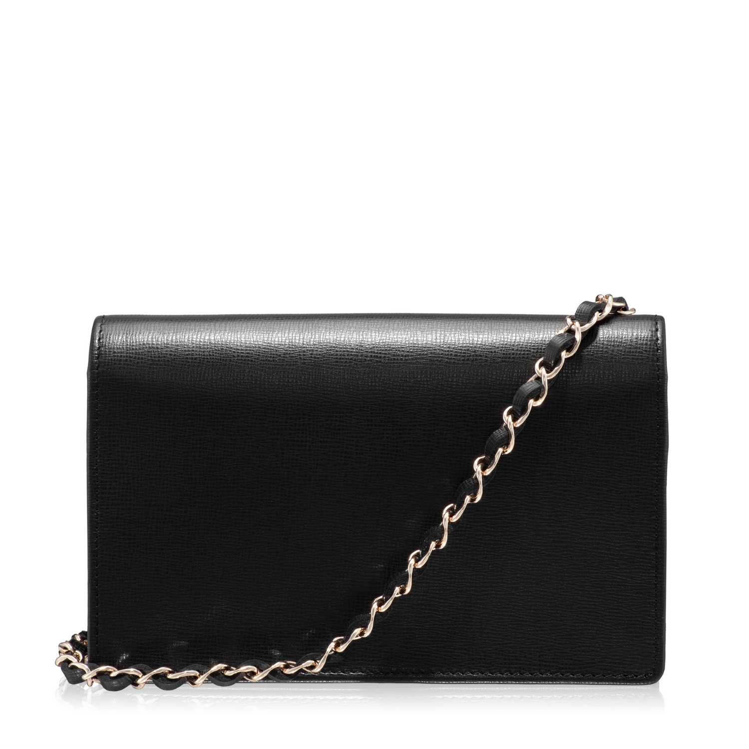 Снимка на Дамска чанта тип плик ARNA 02 VITELLO STAMP ЧЕРНО