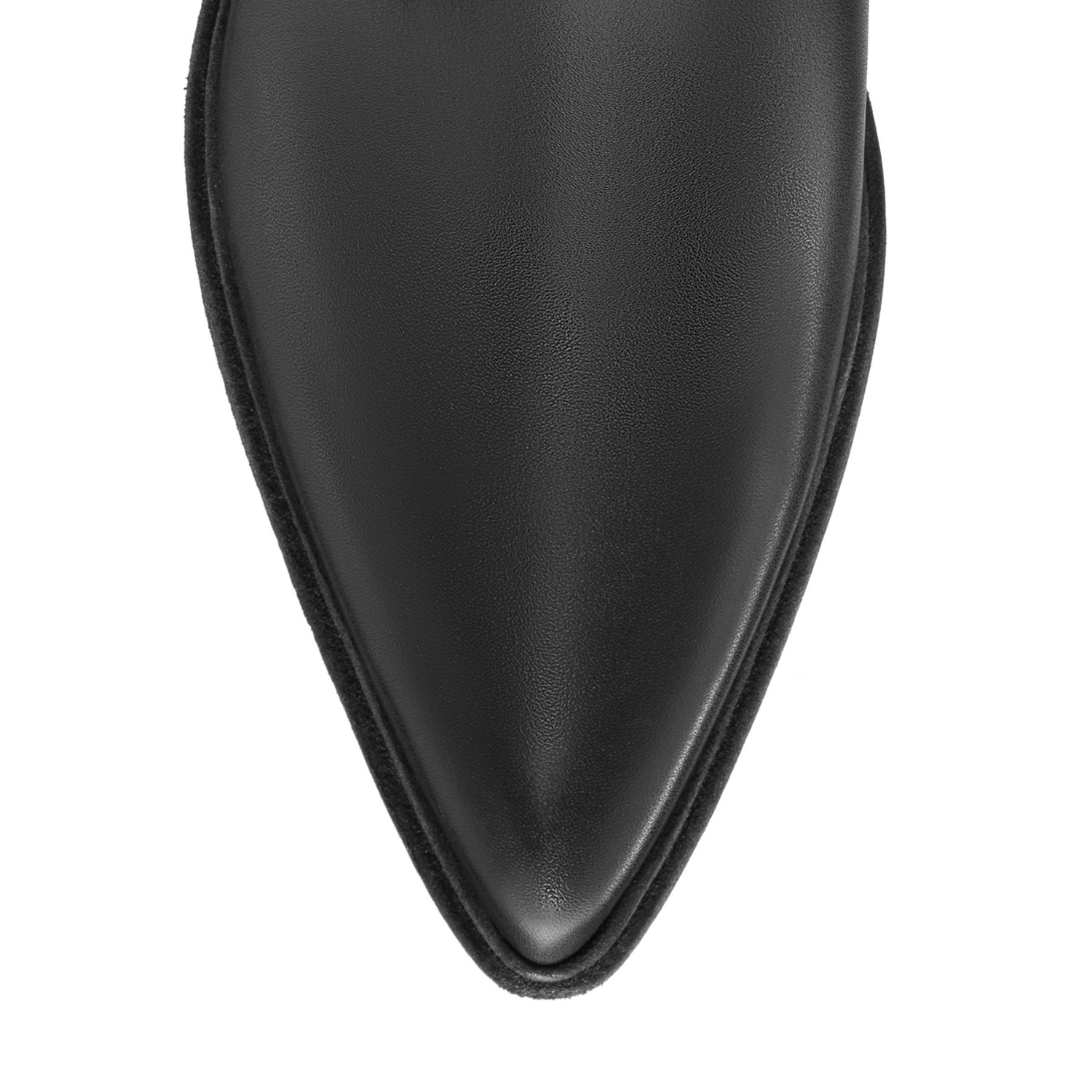 Picture of Women Leather Boots 7908 Vitello Black