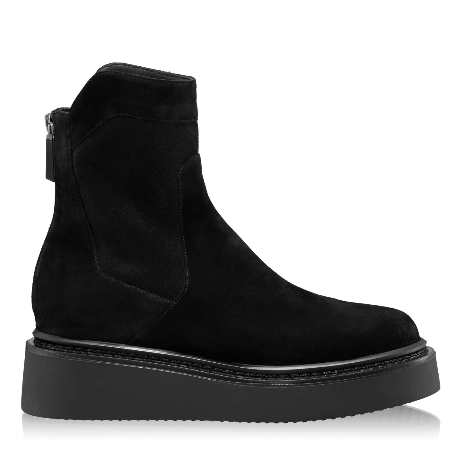 Снимка на Женски Ботуши 7936 Camoscio Negru