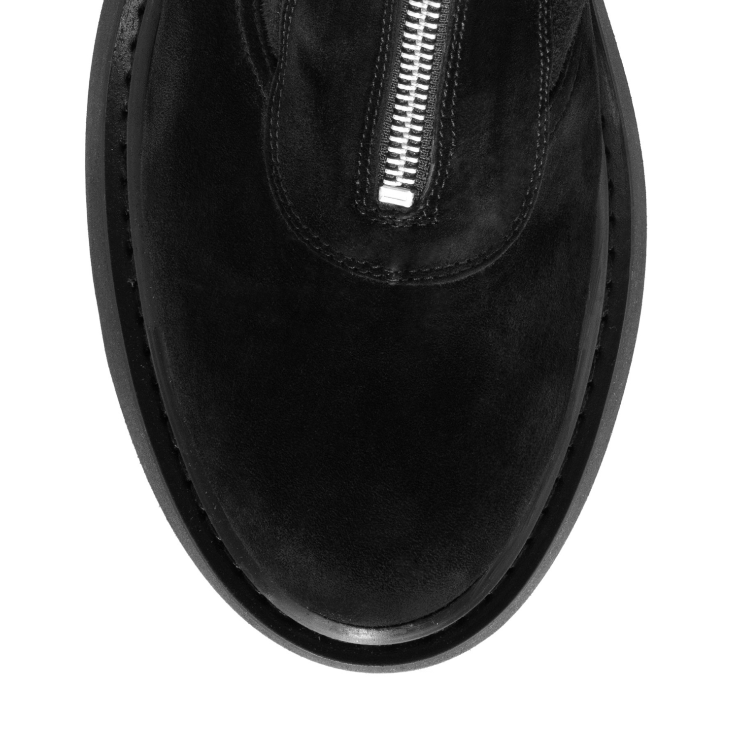 Picture of Women Ankle-Boots 7940 Camoscio Black