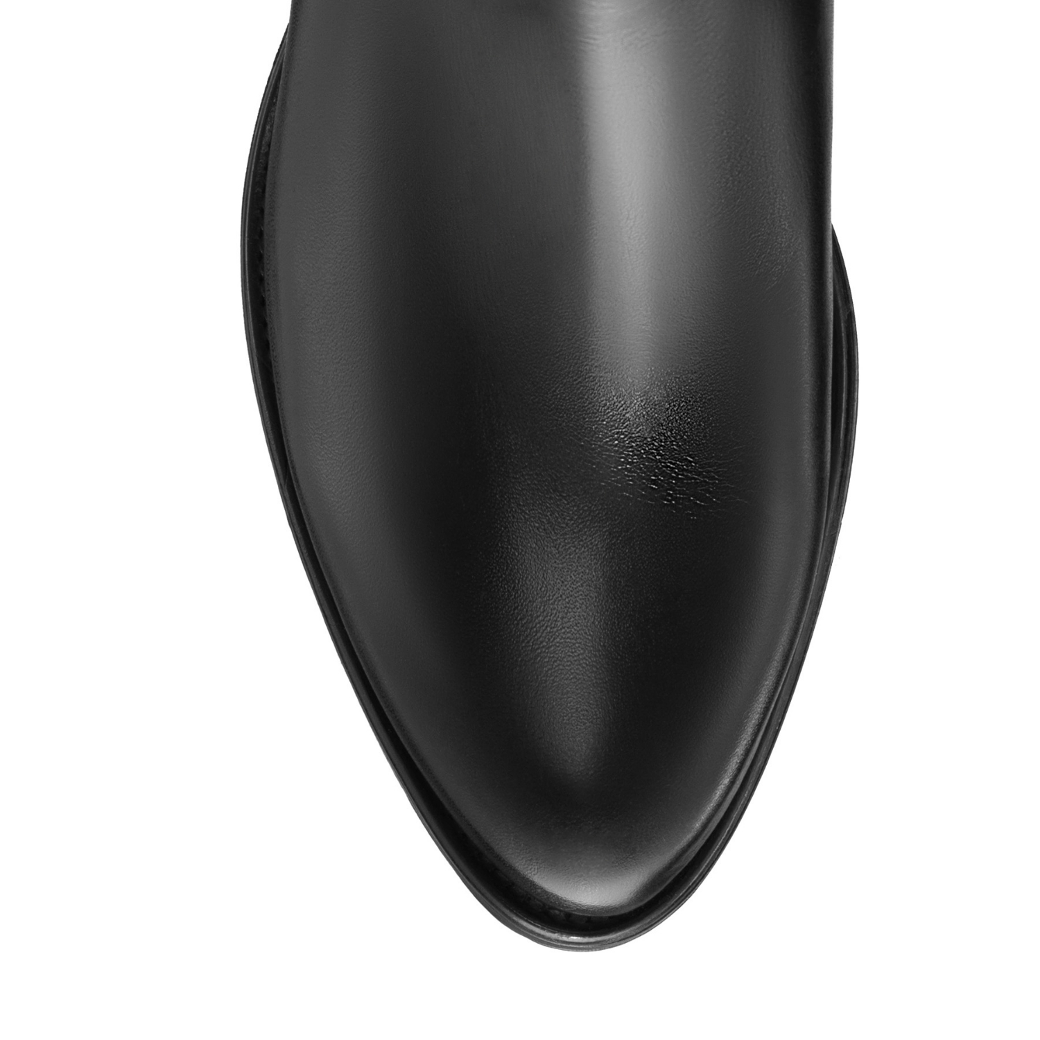 Picture of Women Leather Ankle-Boots 5933 Vitello Black