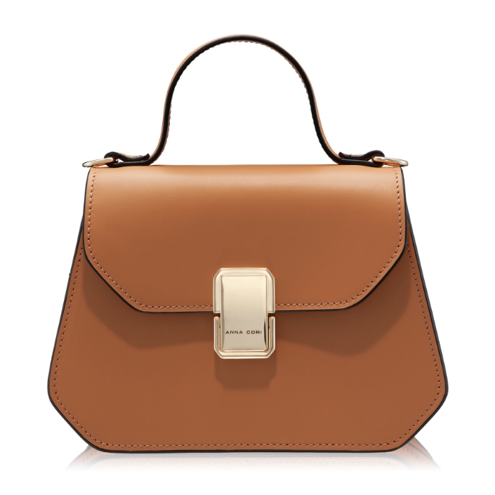 Снимка на ЧАНТА ДАМСКА РЪЧНА ALIS VITELLO CAMEL