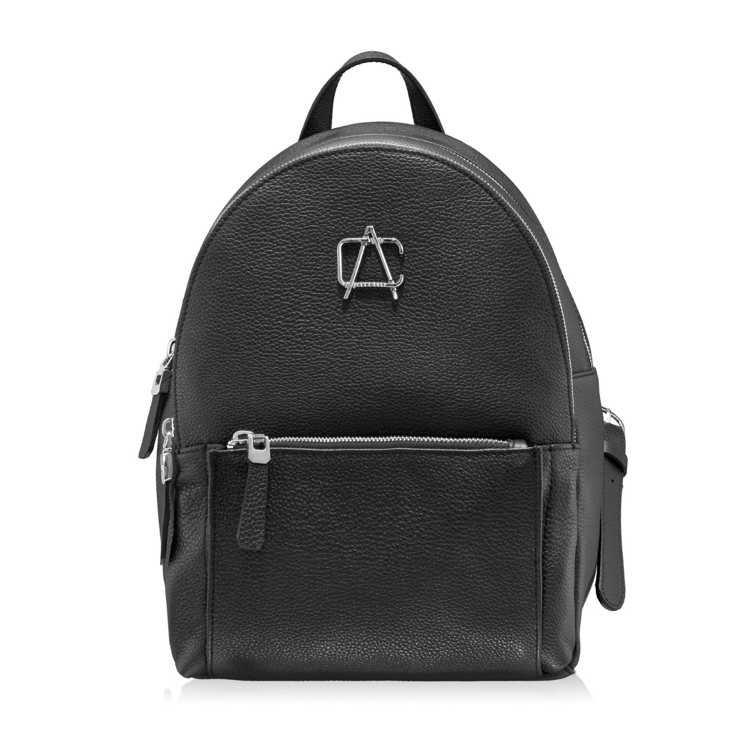Picture of Women Leather Backpack ZINA BOTTALATO BLACK