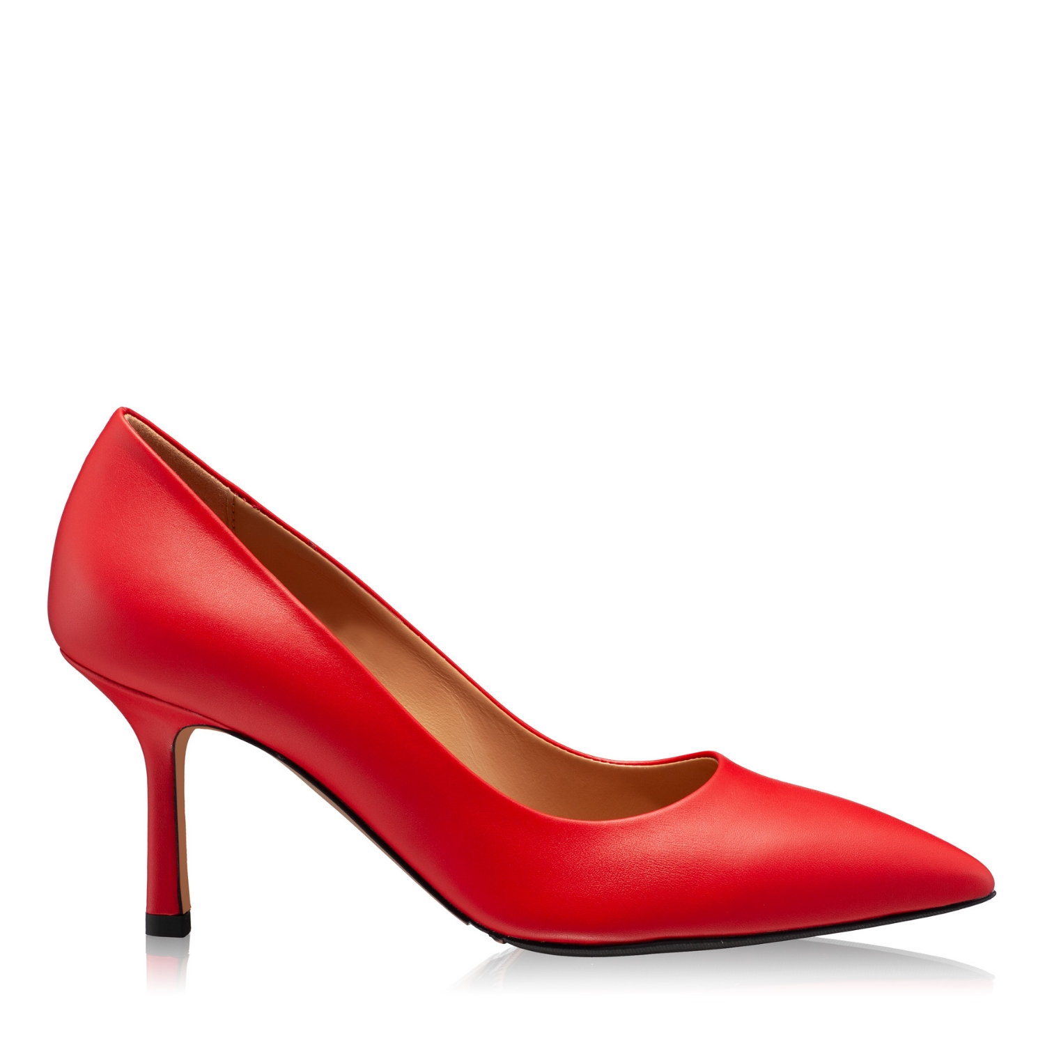 Picture of High-heel Pointed Toe Pumps 8026 Vitello Red