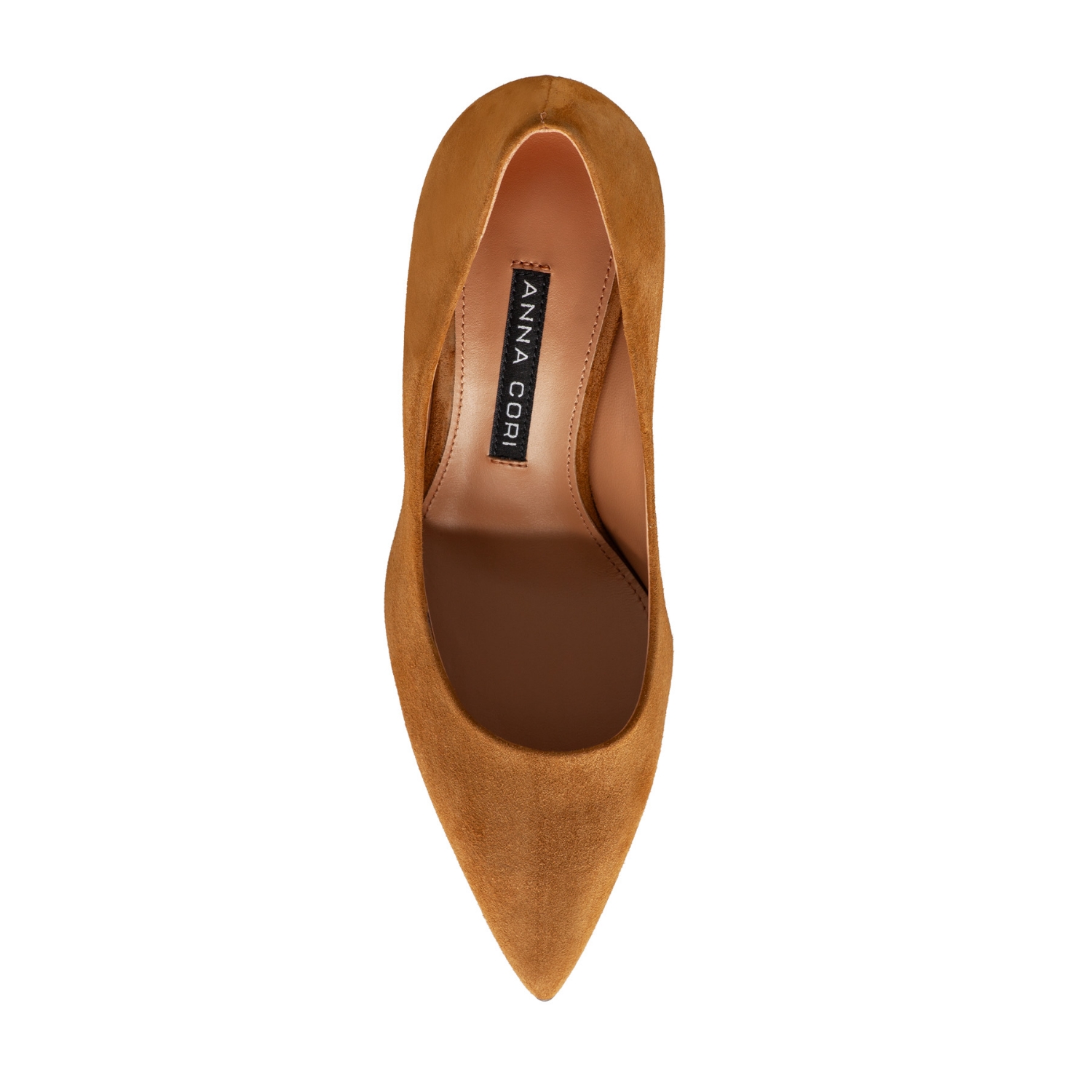 Picture of High-heel Pointed Toe Pumps 8026 Camoscio Noce