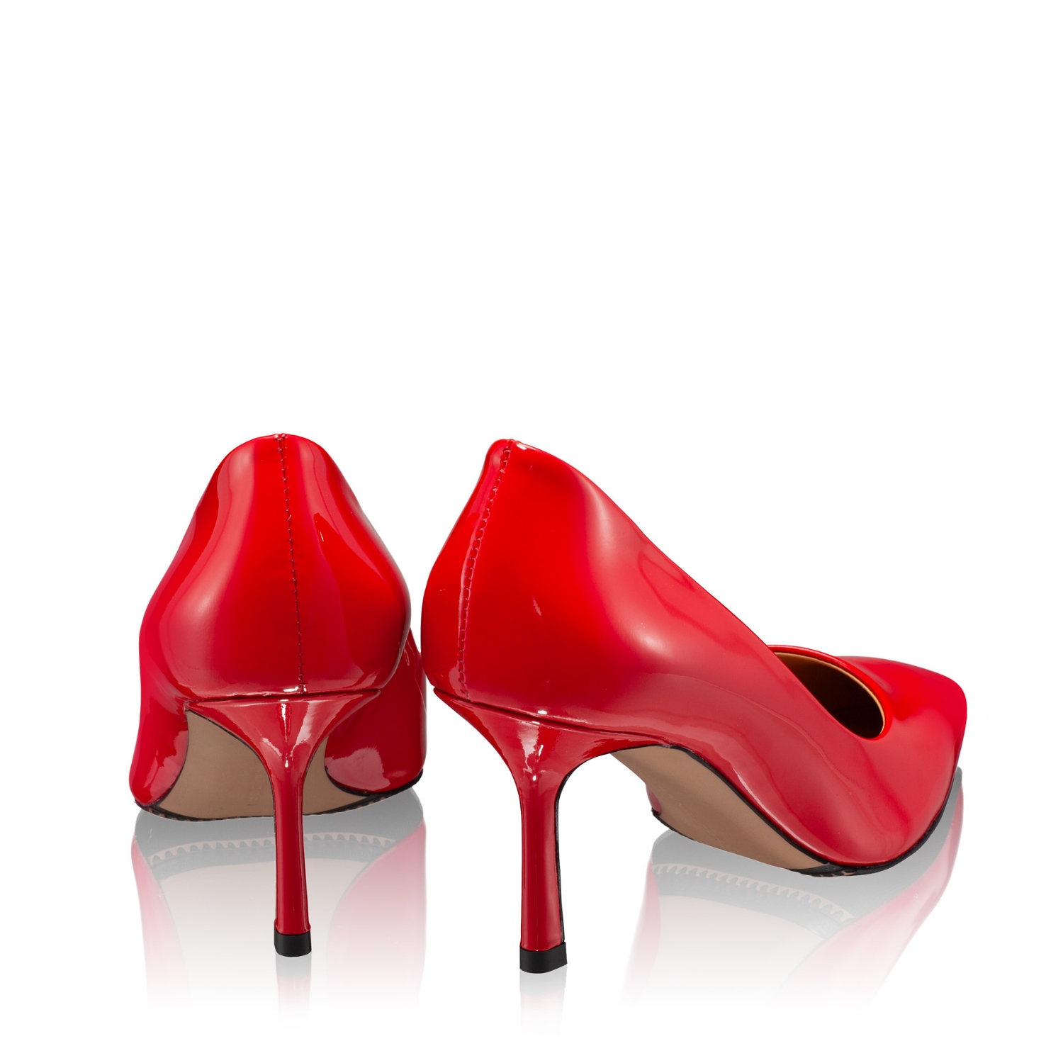 Picture of High-heel Pointed Toe Pumps 8026 Lac Red