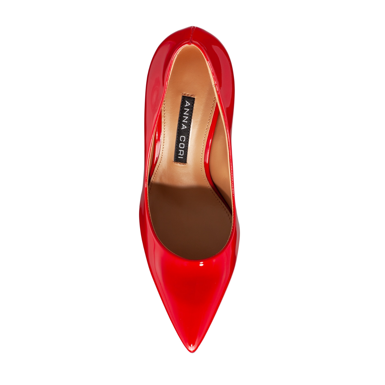 Picture of High-heel Pointed Toe Pumps 8026 Lac Red