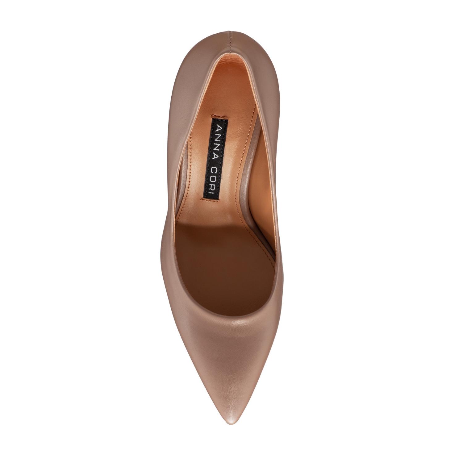 Picture of High-heel Pointed Toe Pumps 8026 Nappa Poudre