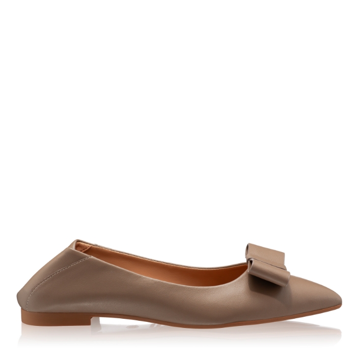 Дамски балерини 7518 Vitello Taupe