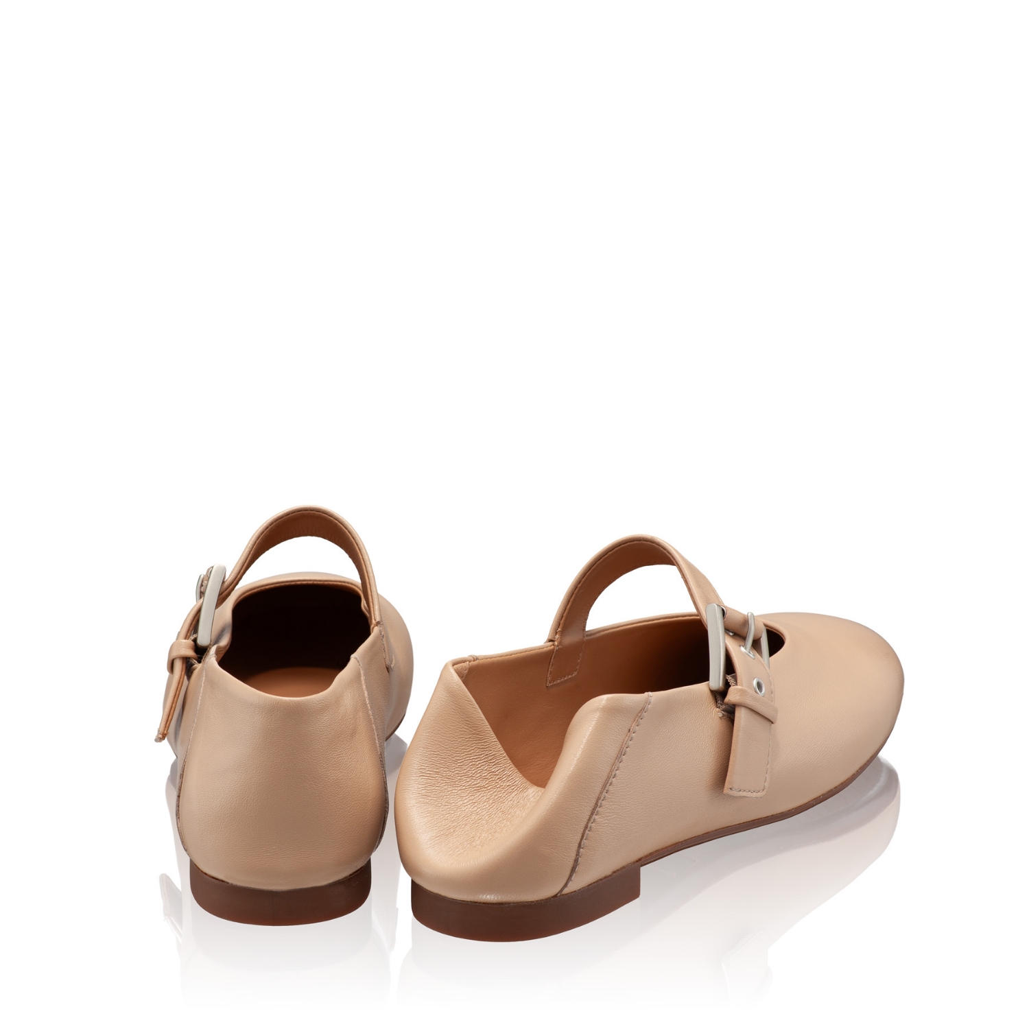 Снимка на Балерини Дамски 7824 Nappa Nude