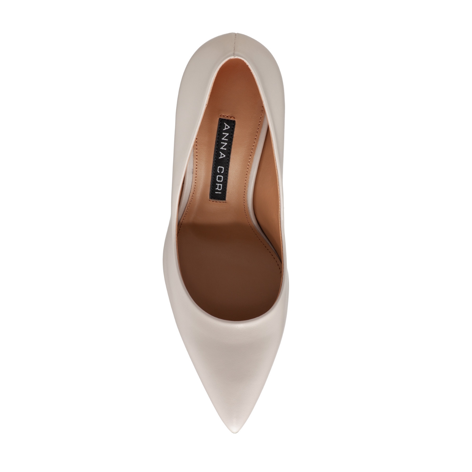 Picture of High-heel Pointed Toe Pumps 8026 Vitello Panna