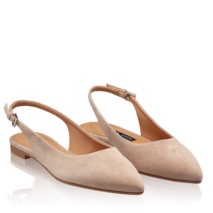 Ballerina Flats 8027 Camoscio Biscoto