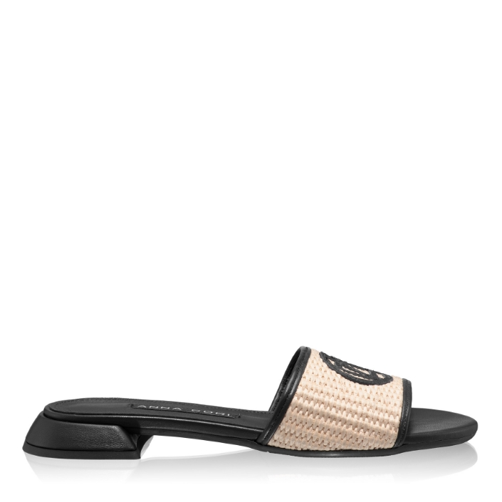 Picture of 8082 Rafia Bej+Vitello Negru