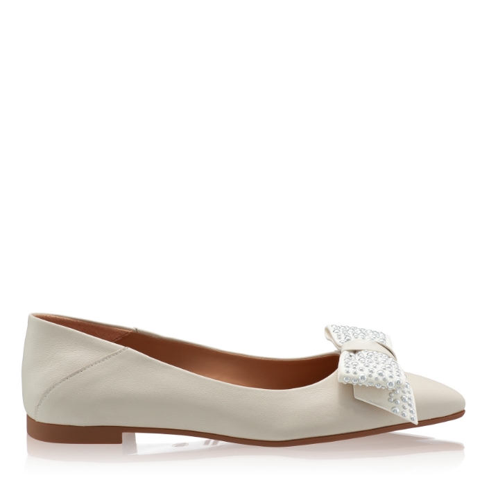 Picture of Ballerina Flats 8101 Vitello Panna