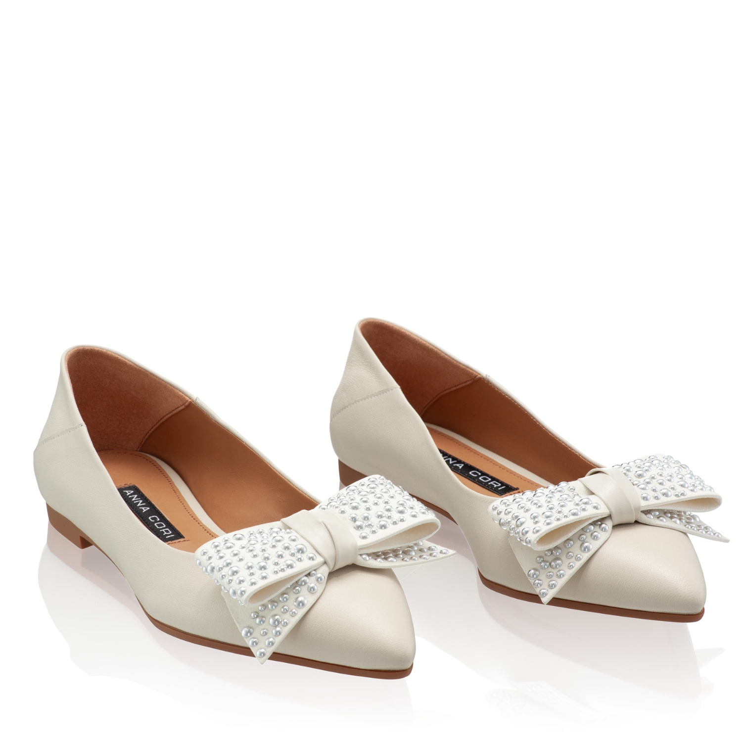 Picture of Ballerina Flats 8101 Vitello Panna