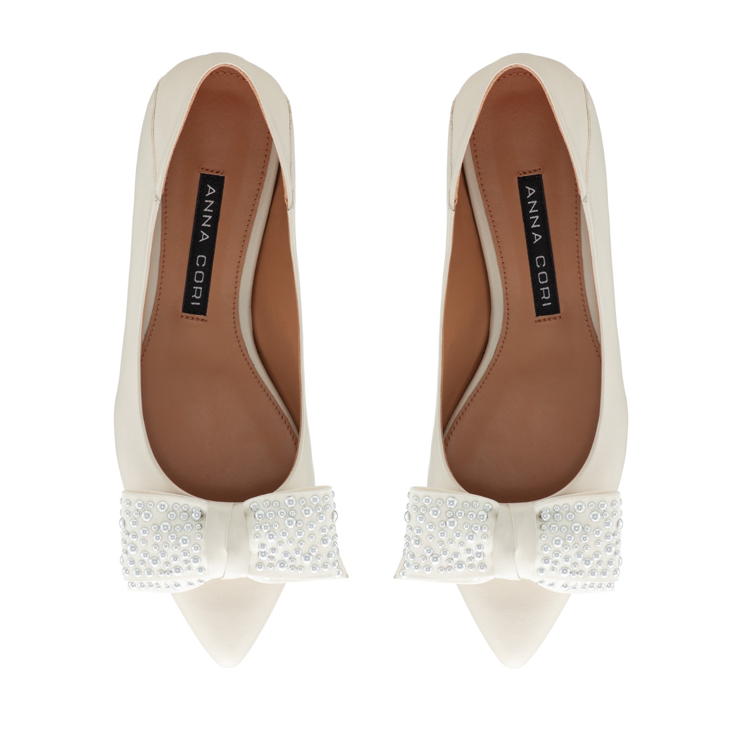 Picture of Ballerina Flats 8101 Vitello Panna