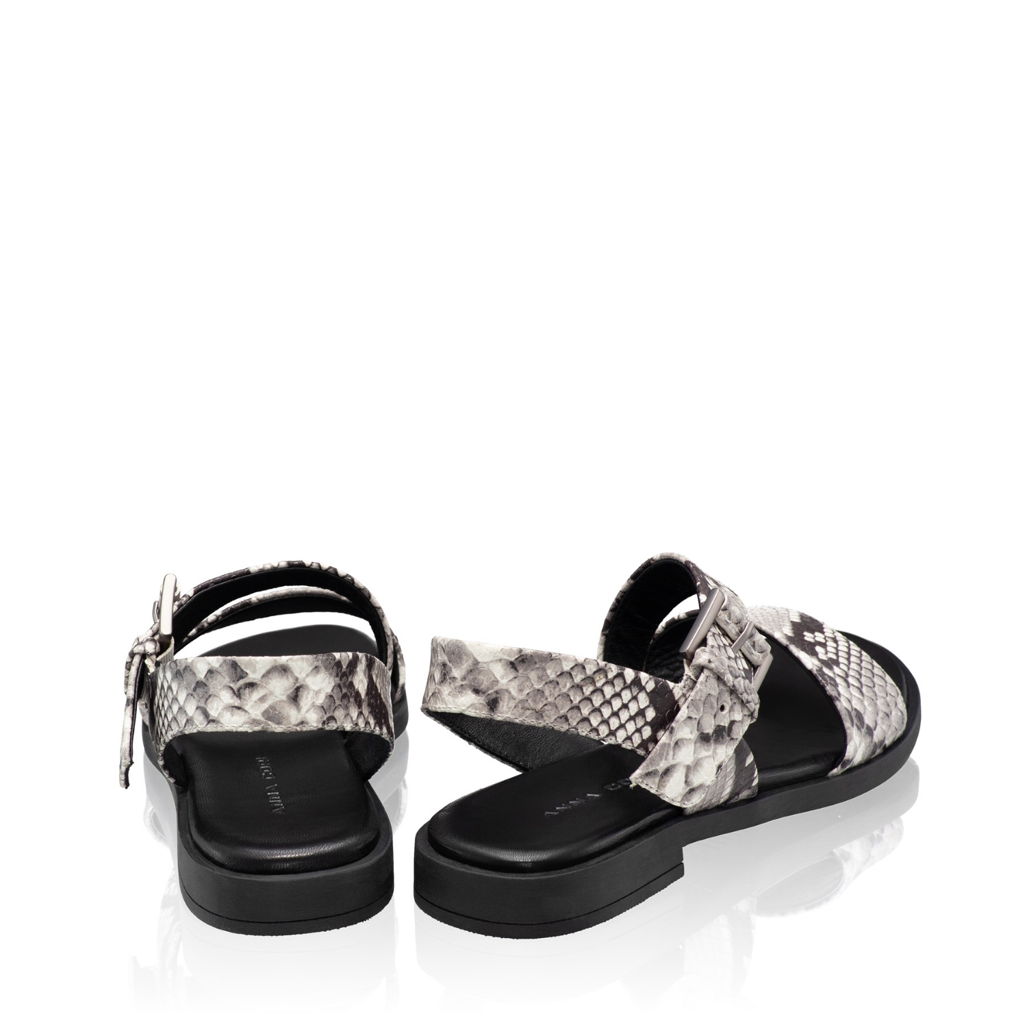 Picture of Women Leather Sandals 7583 Pytone Roccia