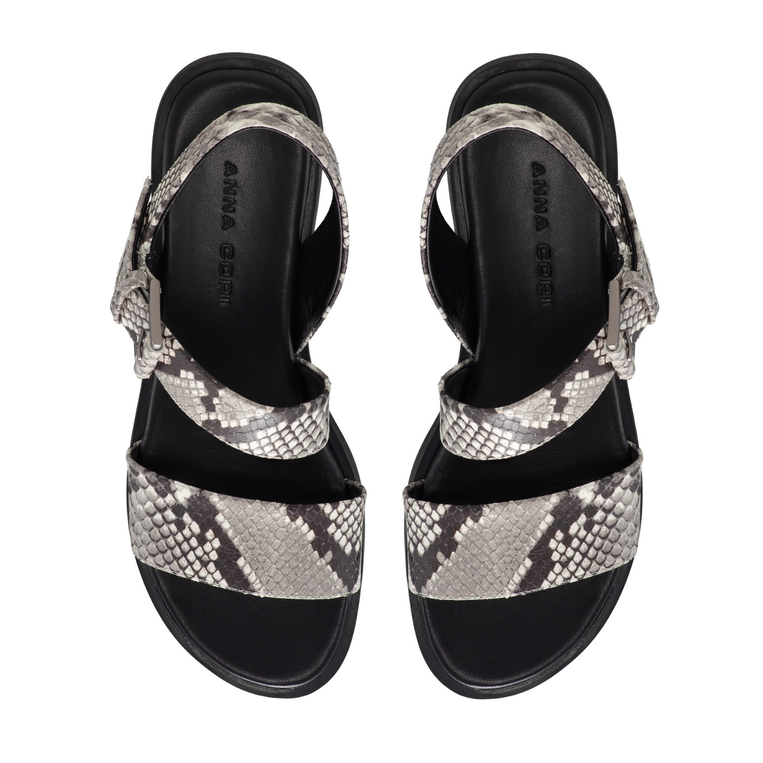 Picture of Women Leather Sandals 7583 Pytone Roccia