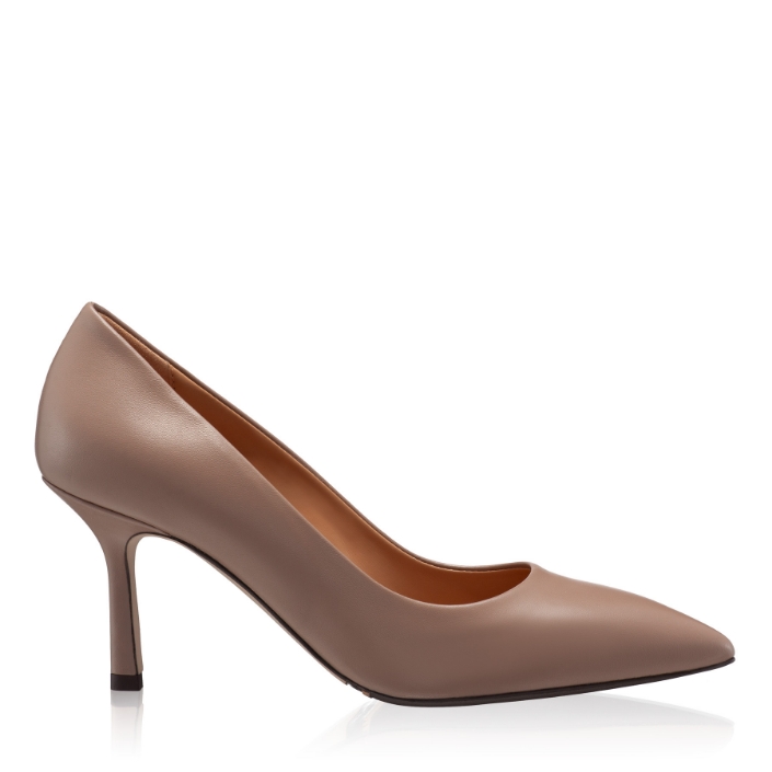 Picture of High-heel Pointed Toe Pumps 8026 Vitello Nude