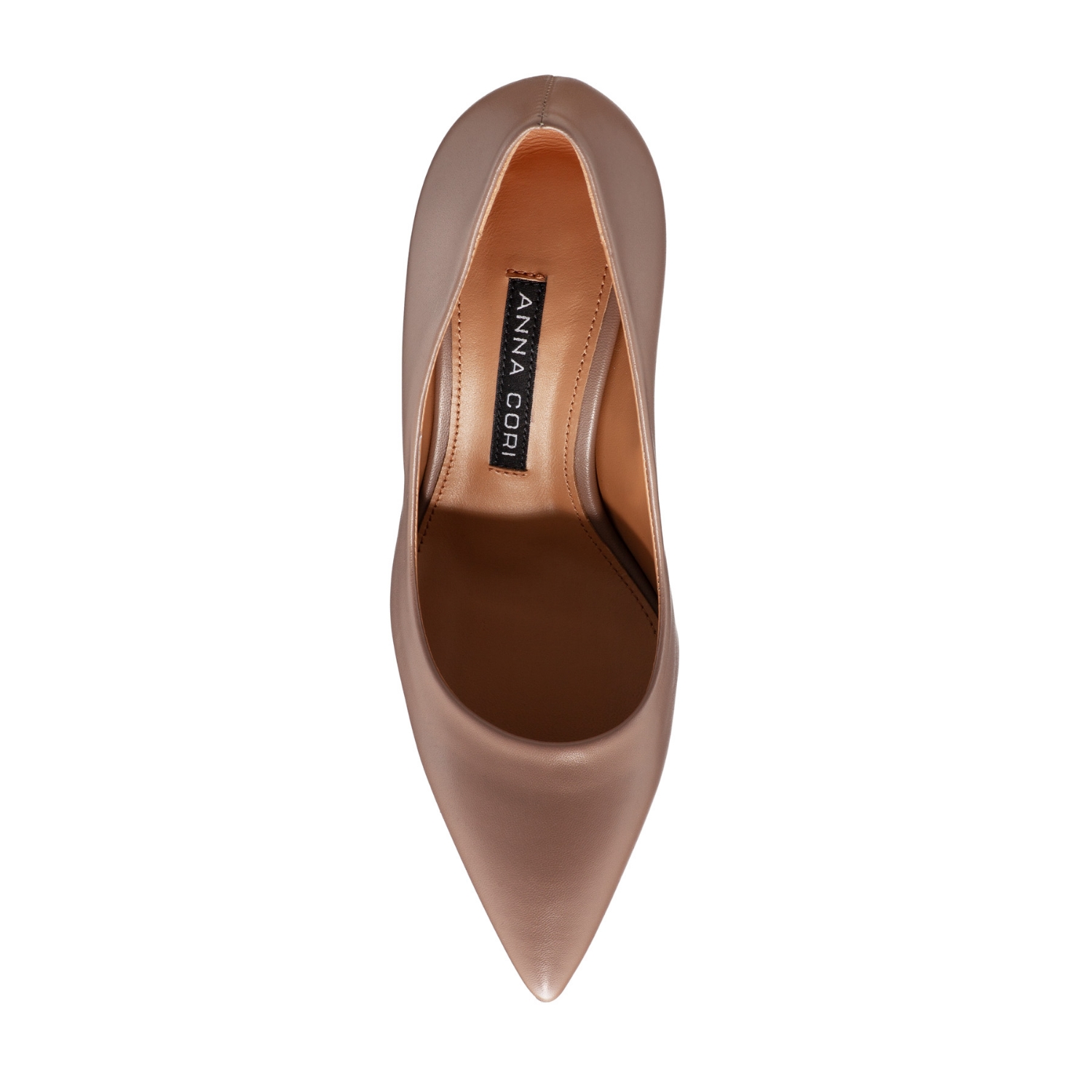 Picture of High-heel Pointed Toe Pumps 8026 Vitello Nude
