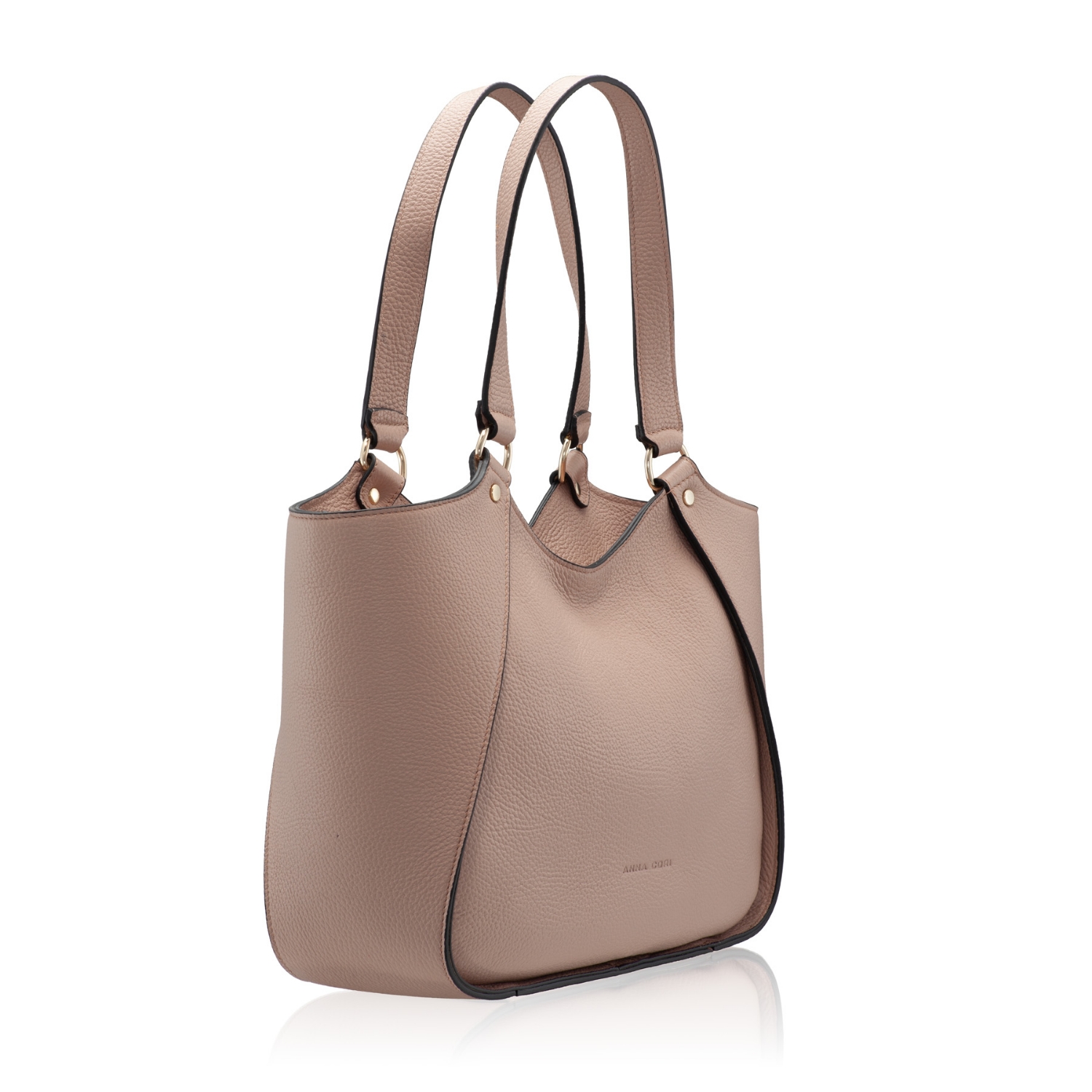 Снимка на Чанта дамска ръчна GELIA 03 BOTTALATO NUDE