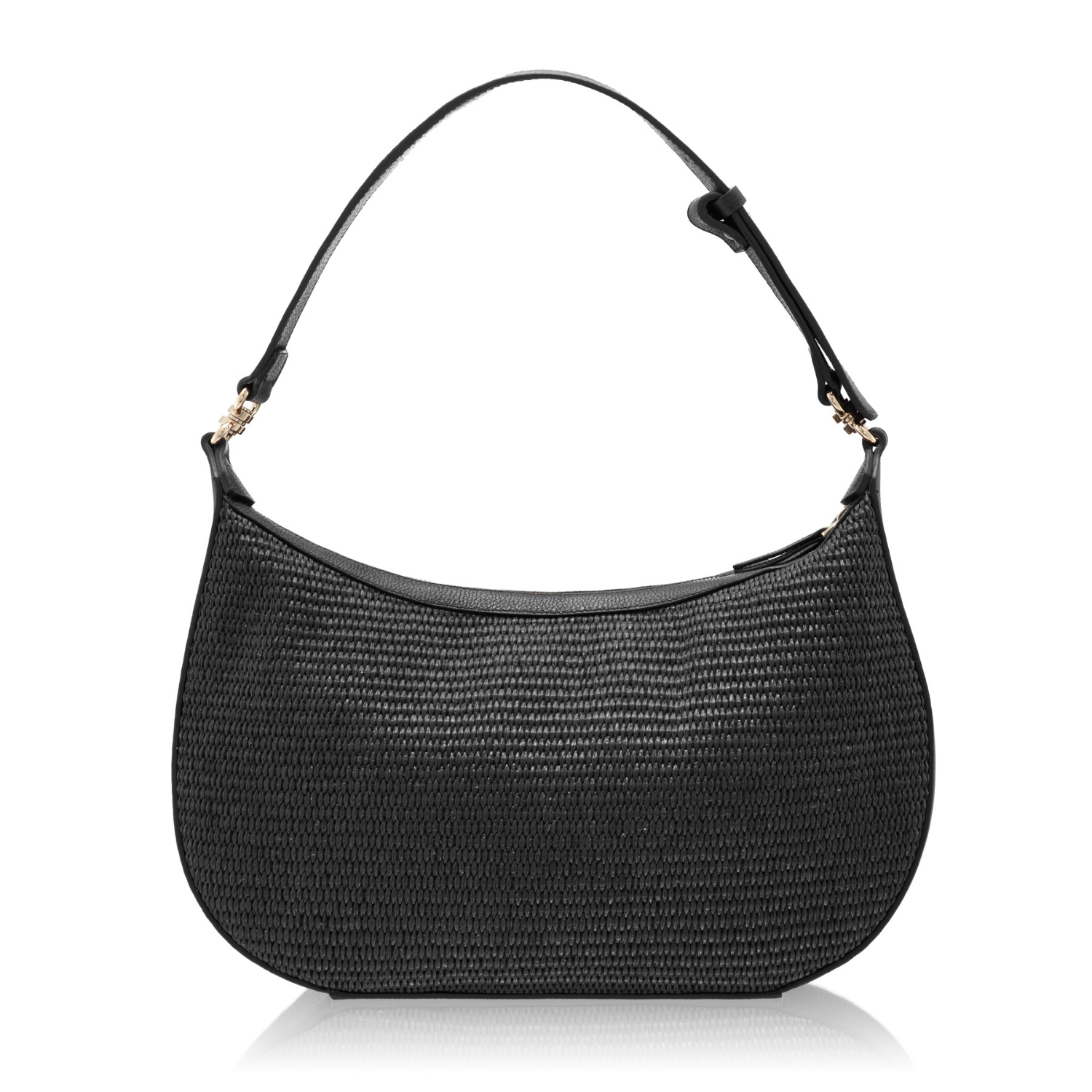 Picture of INGA 02 BOTT+RAFIA BLACK