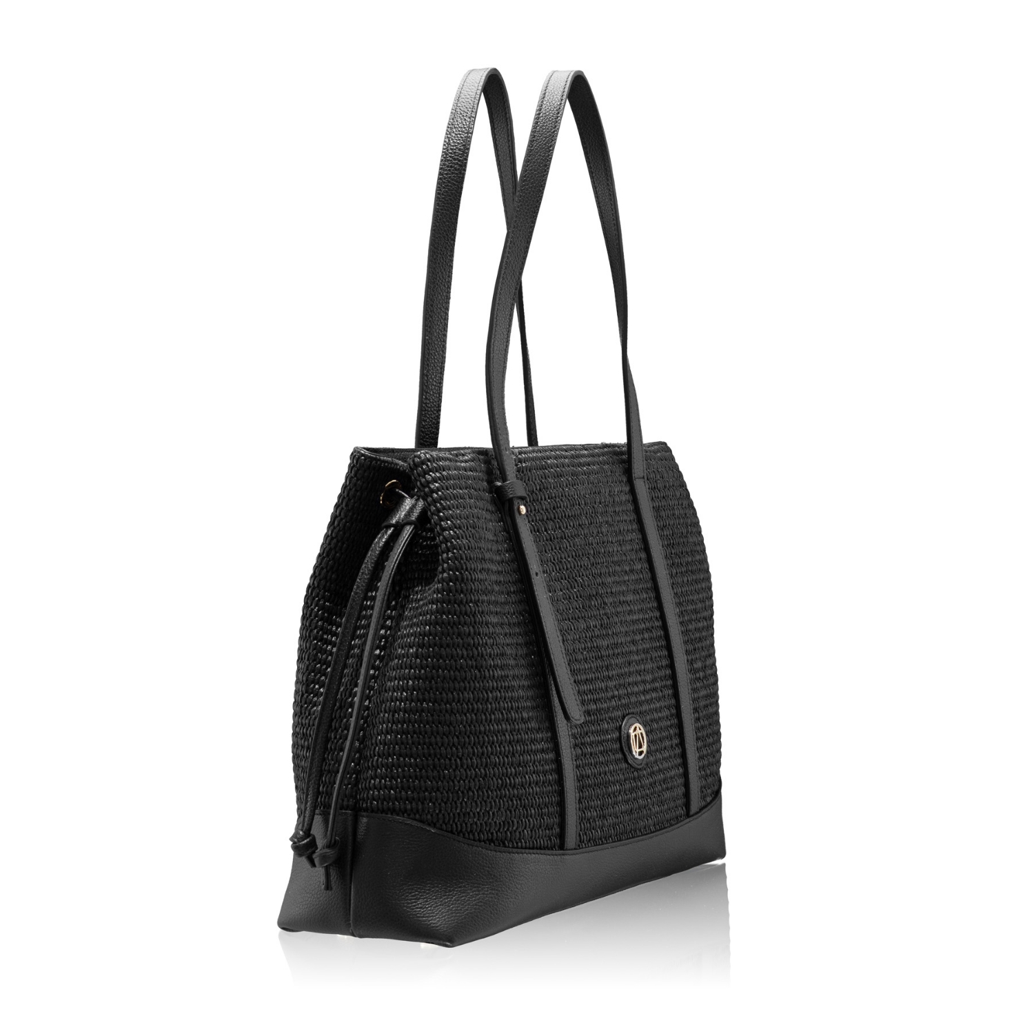 Снимка на Чанта за рамо HARA 03 BOTT+RAFIA ЧЕРНО