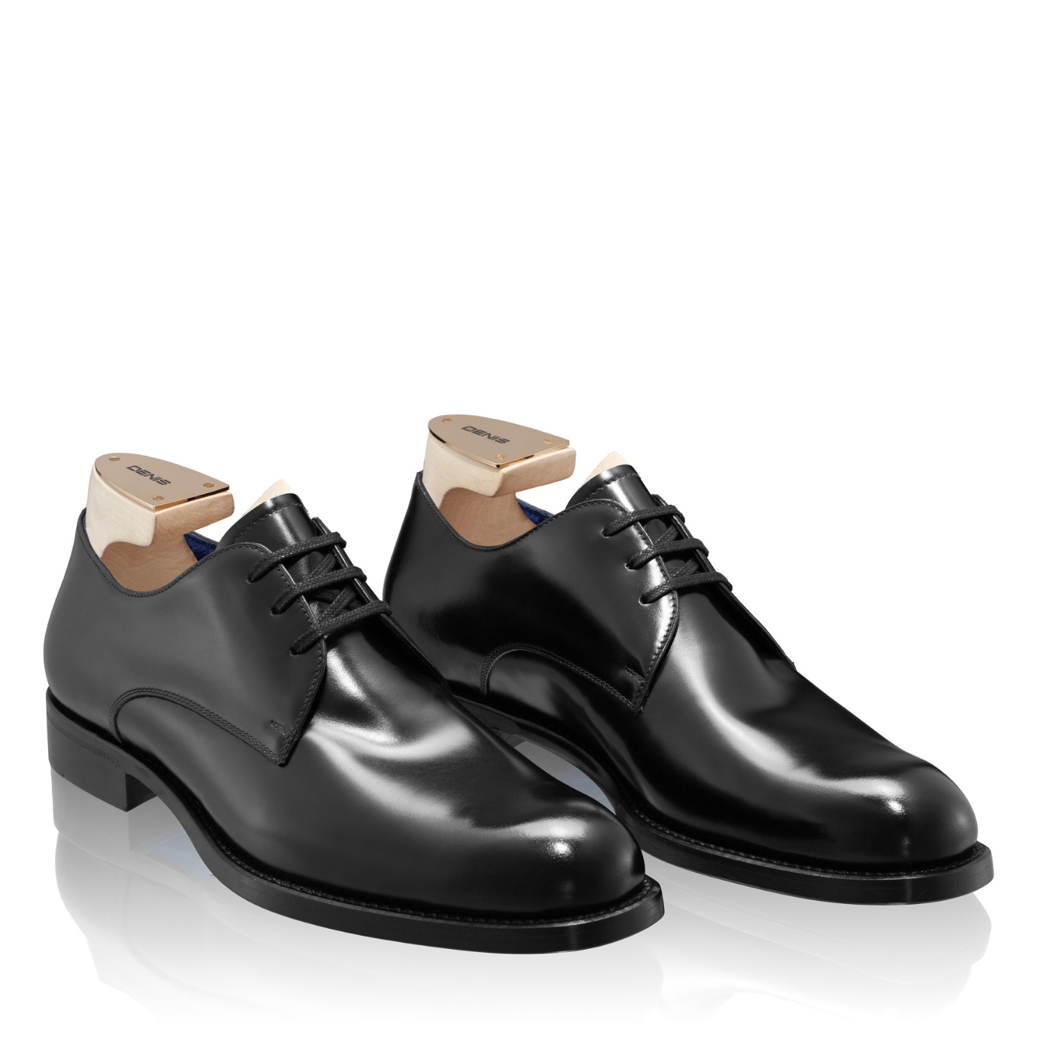 Picture of Men Handmade Elegant Shoes 7731 Vitello Black