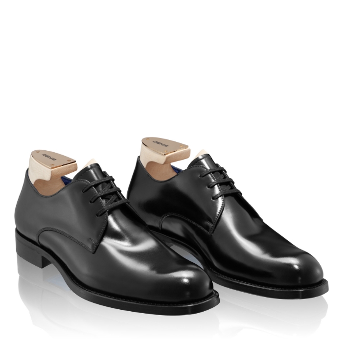 Men Handmade Elegant Shoes 7731 Vitello Black