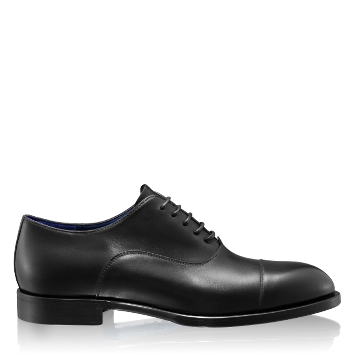 Picture of Men Handmade Elegant Shoes 7729 Vitello Black