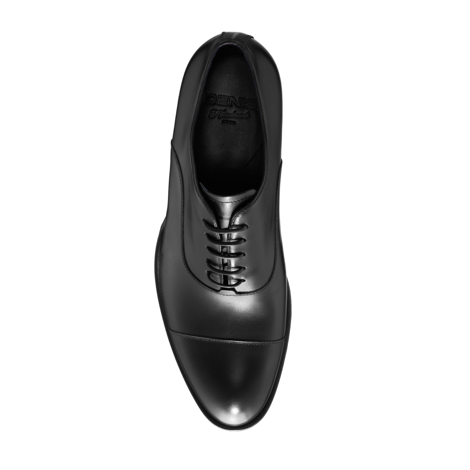 Picture of Men Handmade Elegant Shoes 7729 Vitello Black