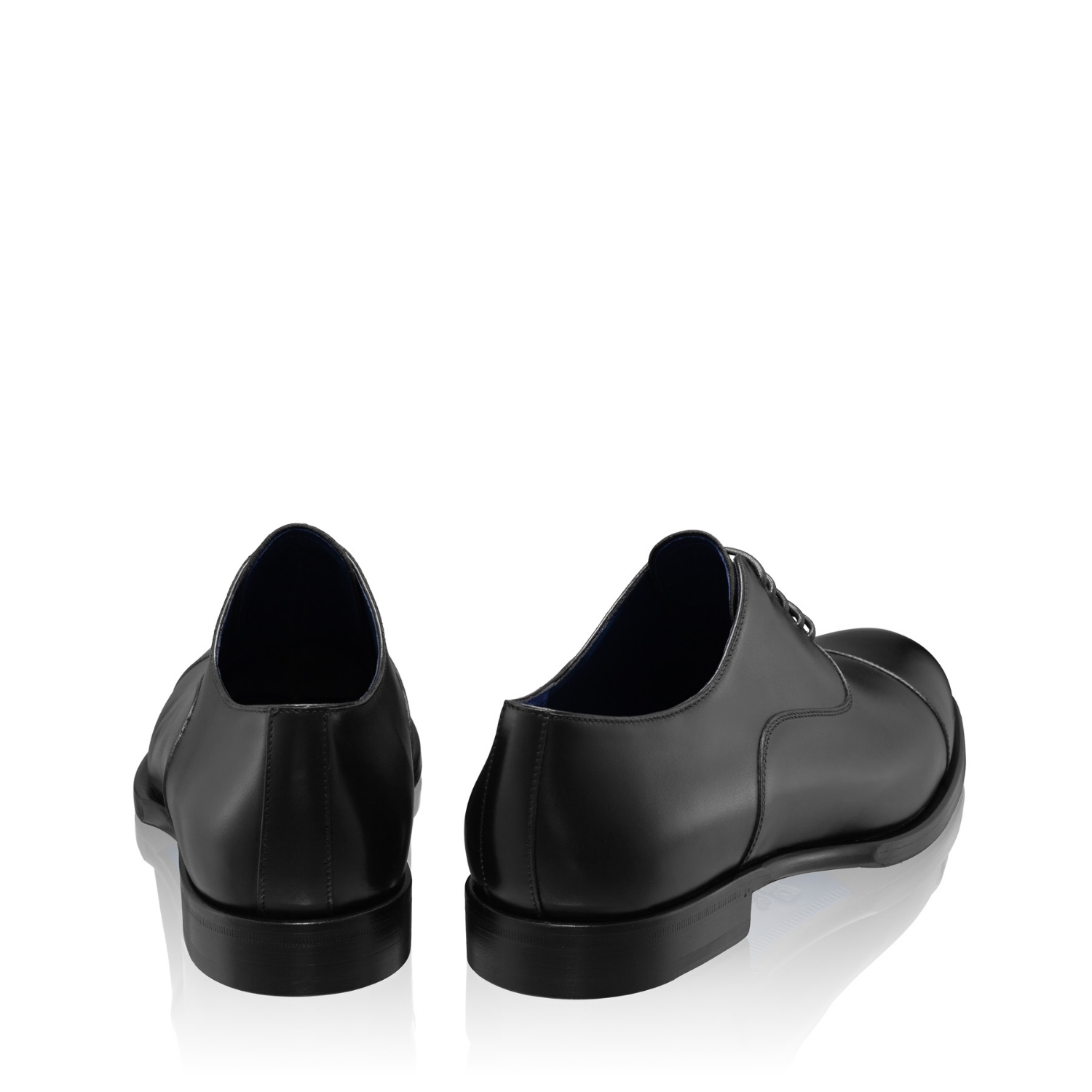 Picture of Men Handmade Elegant Shoes 7729 Vitello Black