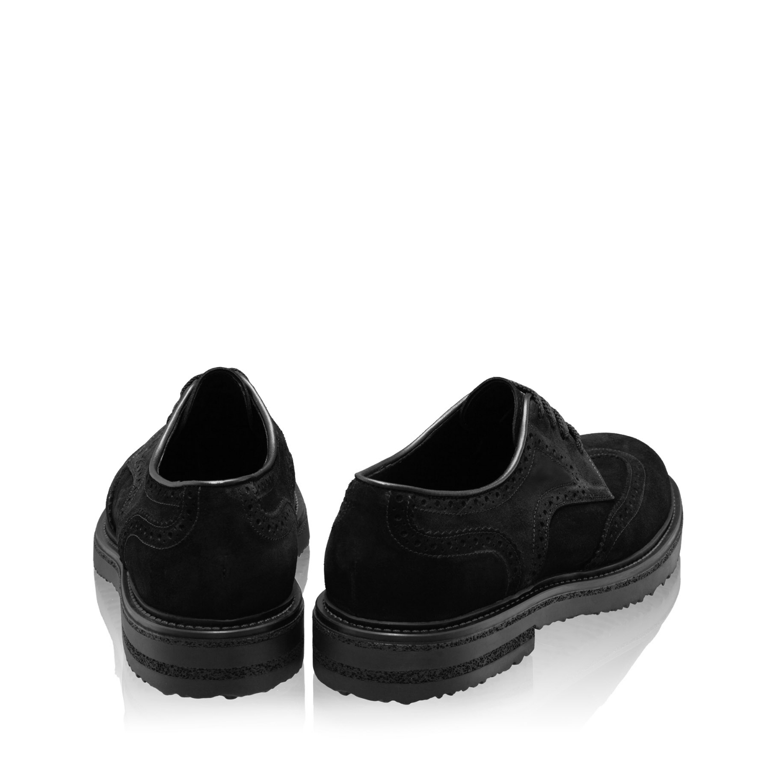 Picture of Men Leather Loafers 7740 Crosta Black