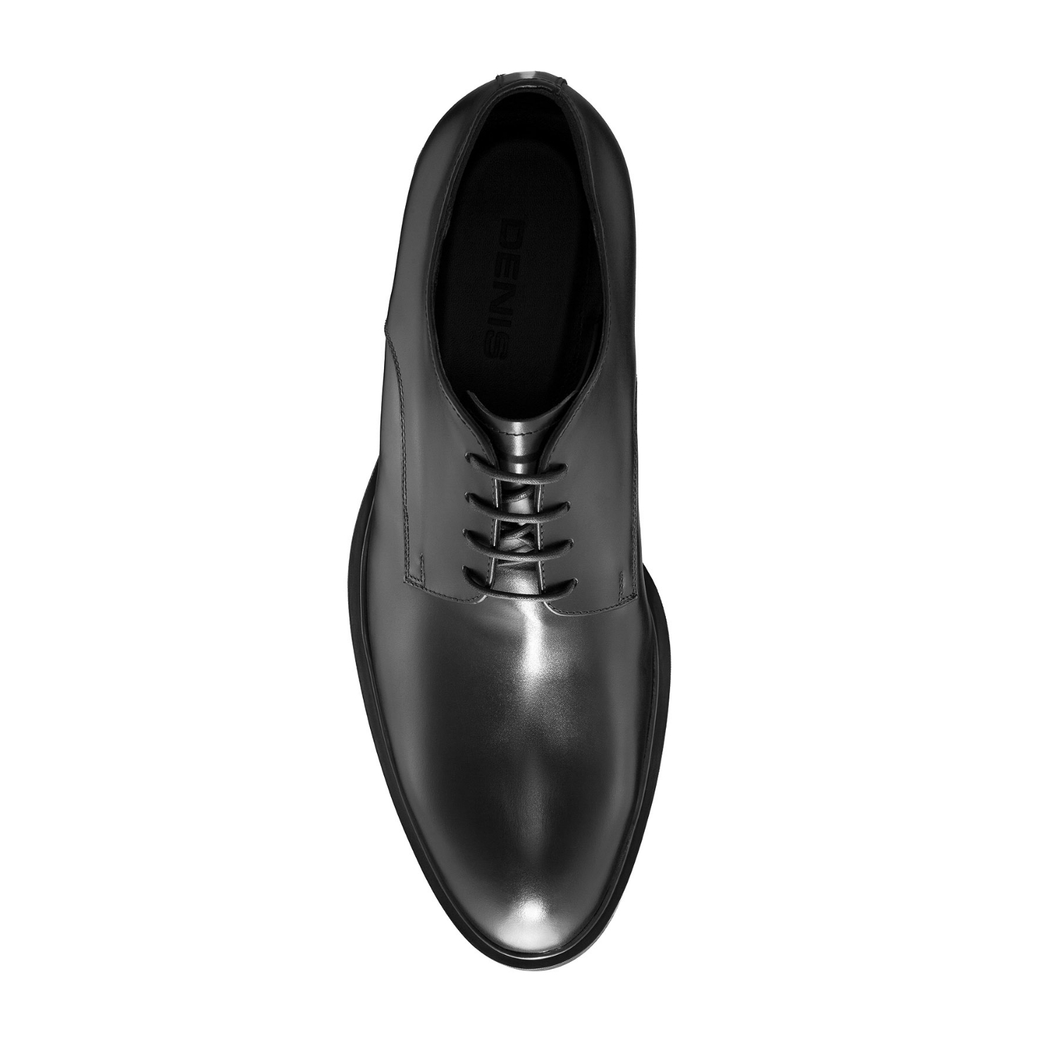 Picture of Casual leather men shoes 7769 Vitello Black