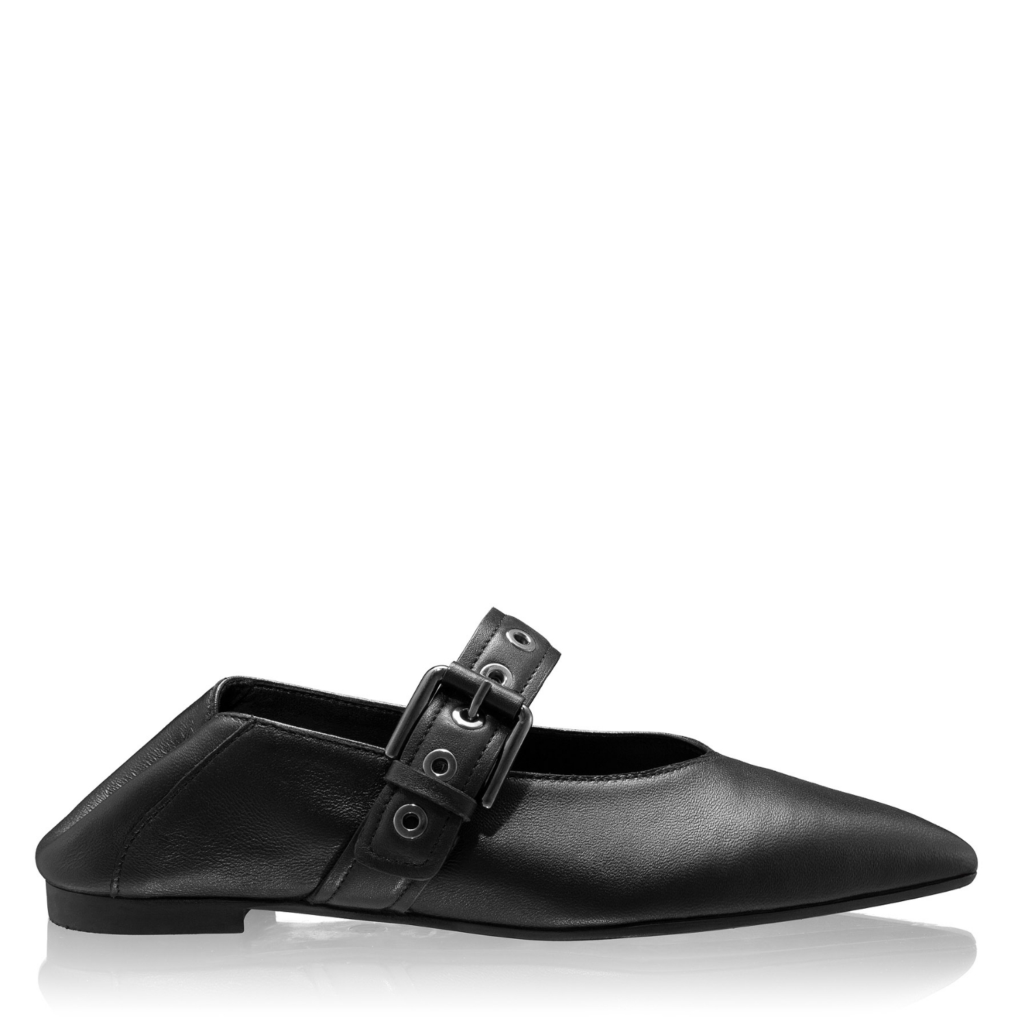 Picture of Women Ballerina Flats 8231 Vitello Black