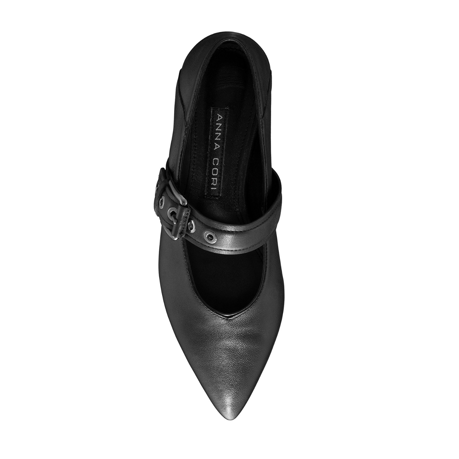 Picture of Women Ballerina Flats 8231 Vitello Black