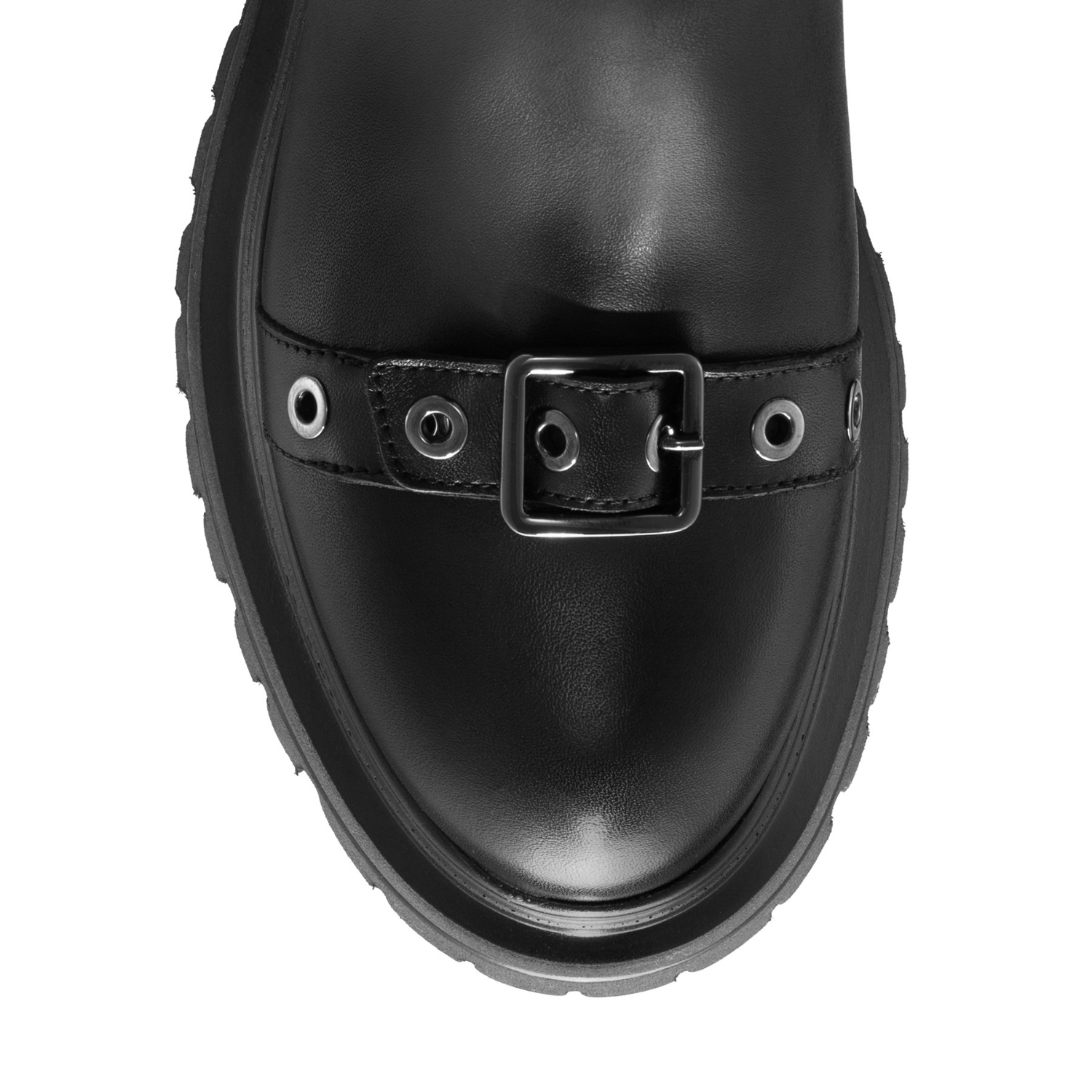 Picture of Women Leather Boots 8210 Vitello Black